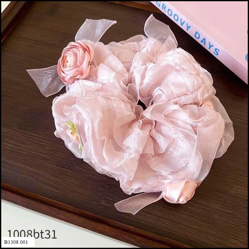 DÂY BUỘC TÓC HOA CHO NỮ   Giá sỉ 45k/2c