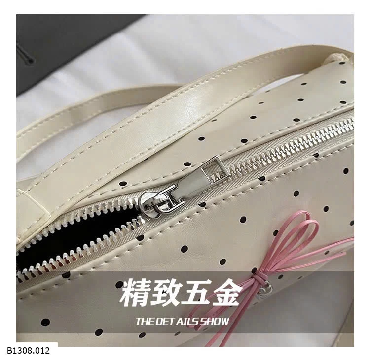 TÚI XÁCH NƠ CHẤM BI CHO NỮ  Giá sỉ giá  sz bé: 112k sz to: 121k 