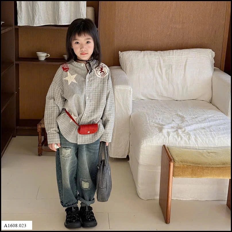 QUẦN JEAN RÁCH CẠP CHUN ADBABY    Giá sỉ 192k