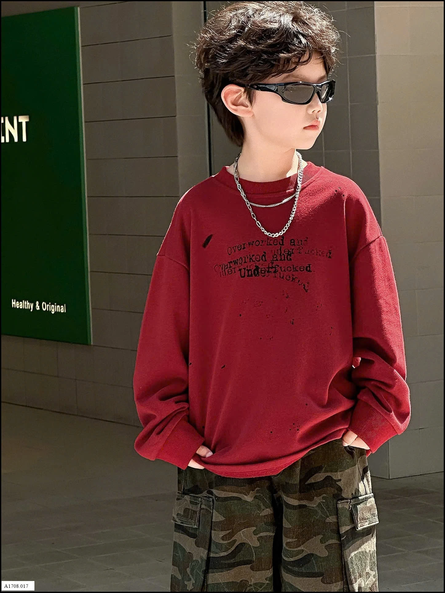 SET ÁO NỈ CHỮ MIX QUẦN RẰN RI BT Giá sỉ áo: 152k  quần: 180k