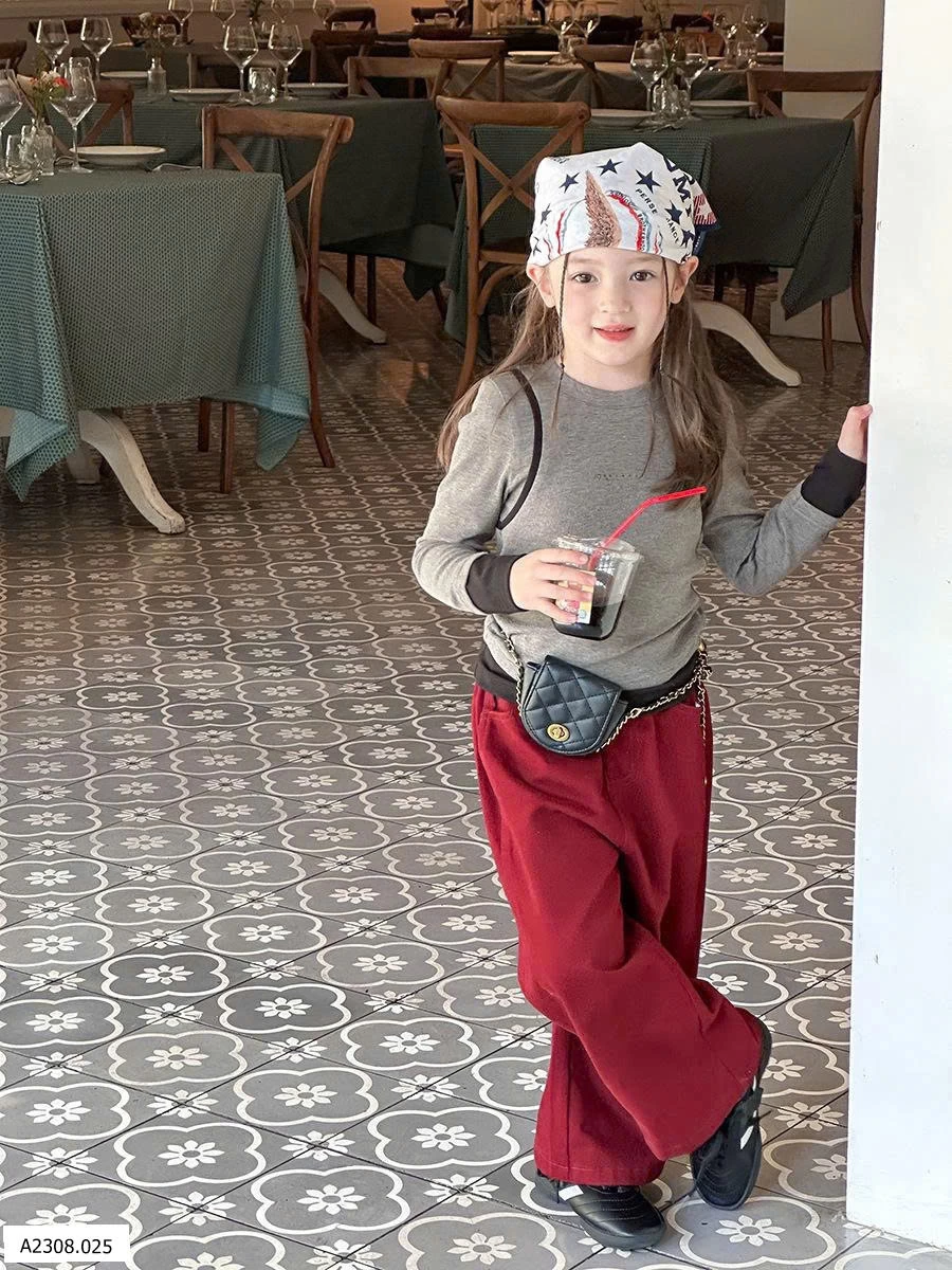 ÁO THUN DÀI TAY PHỐI MÀU AMBB   Giá sỉ sz 90-150: 142k 160: 155k 170: 168k