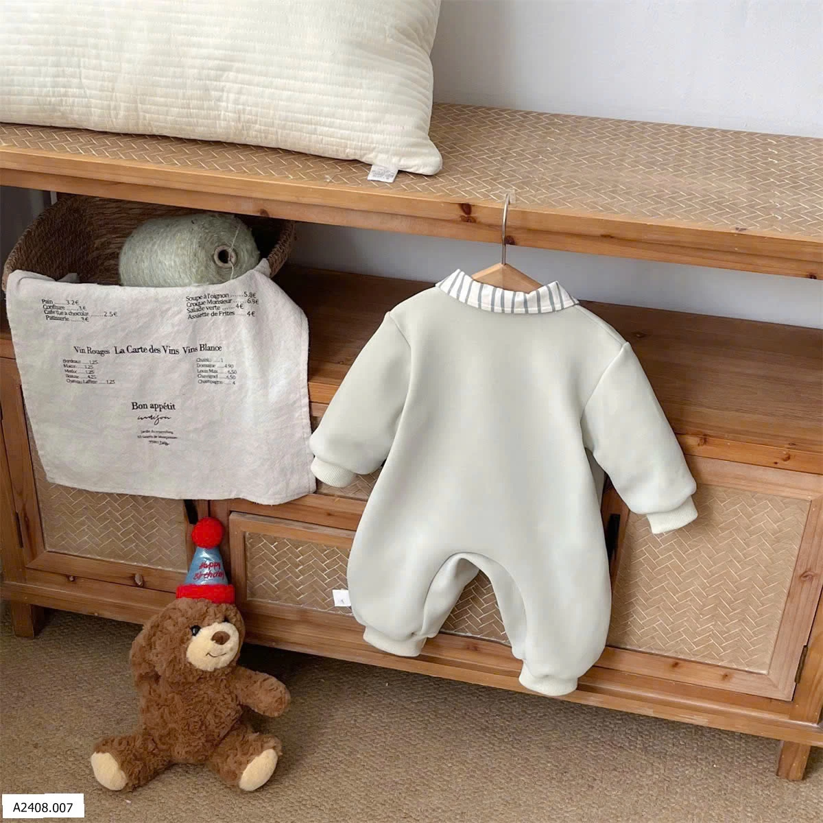 BODY NỈ CHO BÉ  Giá sỉ 226k