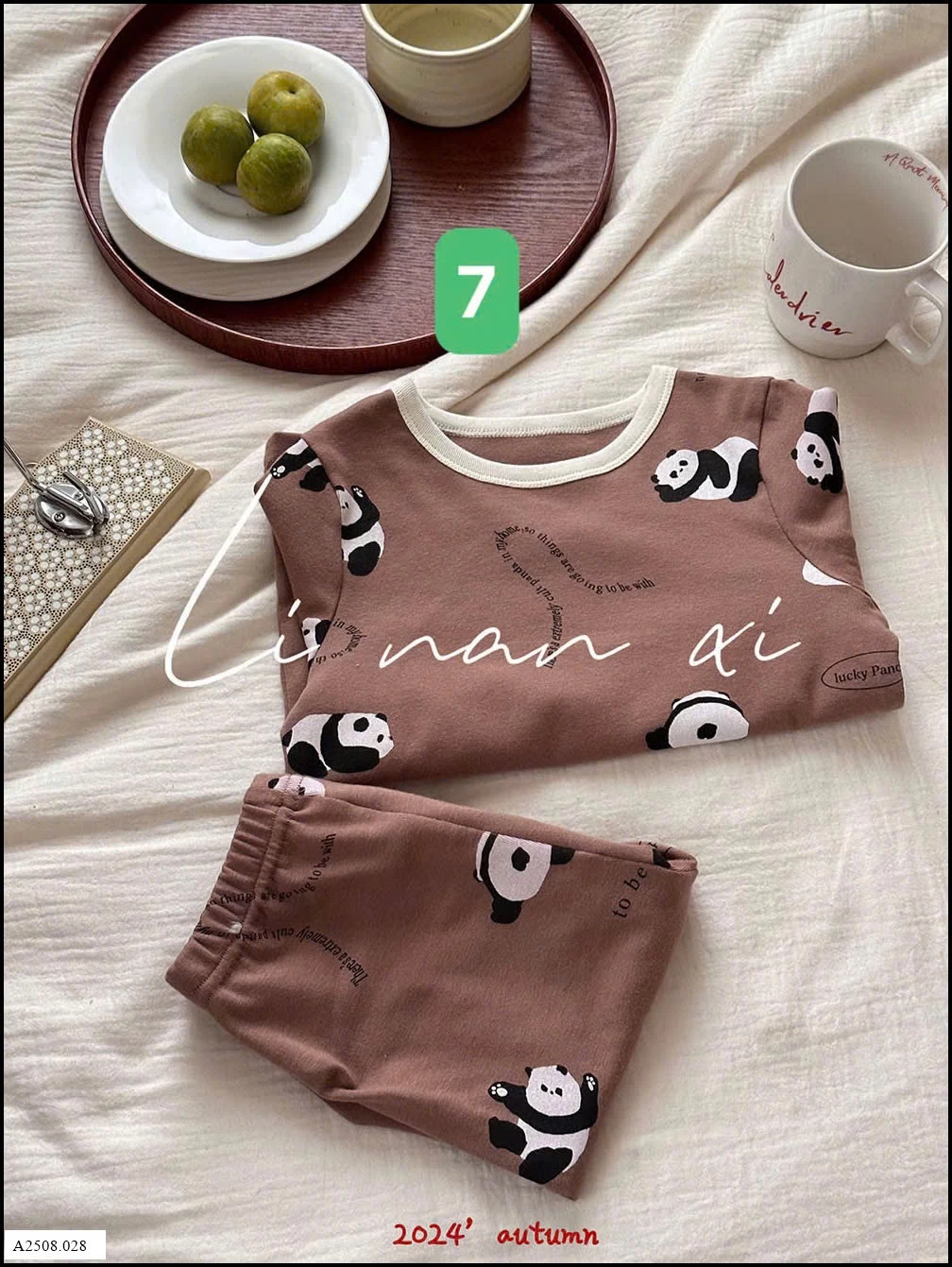 BỘ THU ĐÔNG MẶC NHÀ CHO BÉ   Giá sỉ 139k