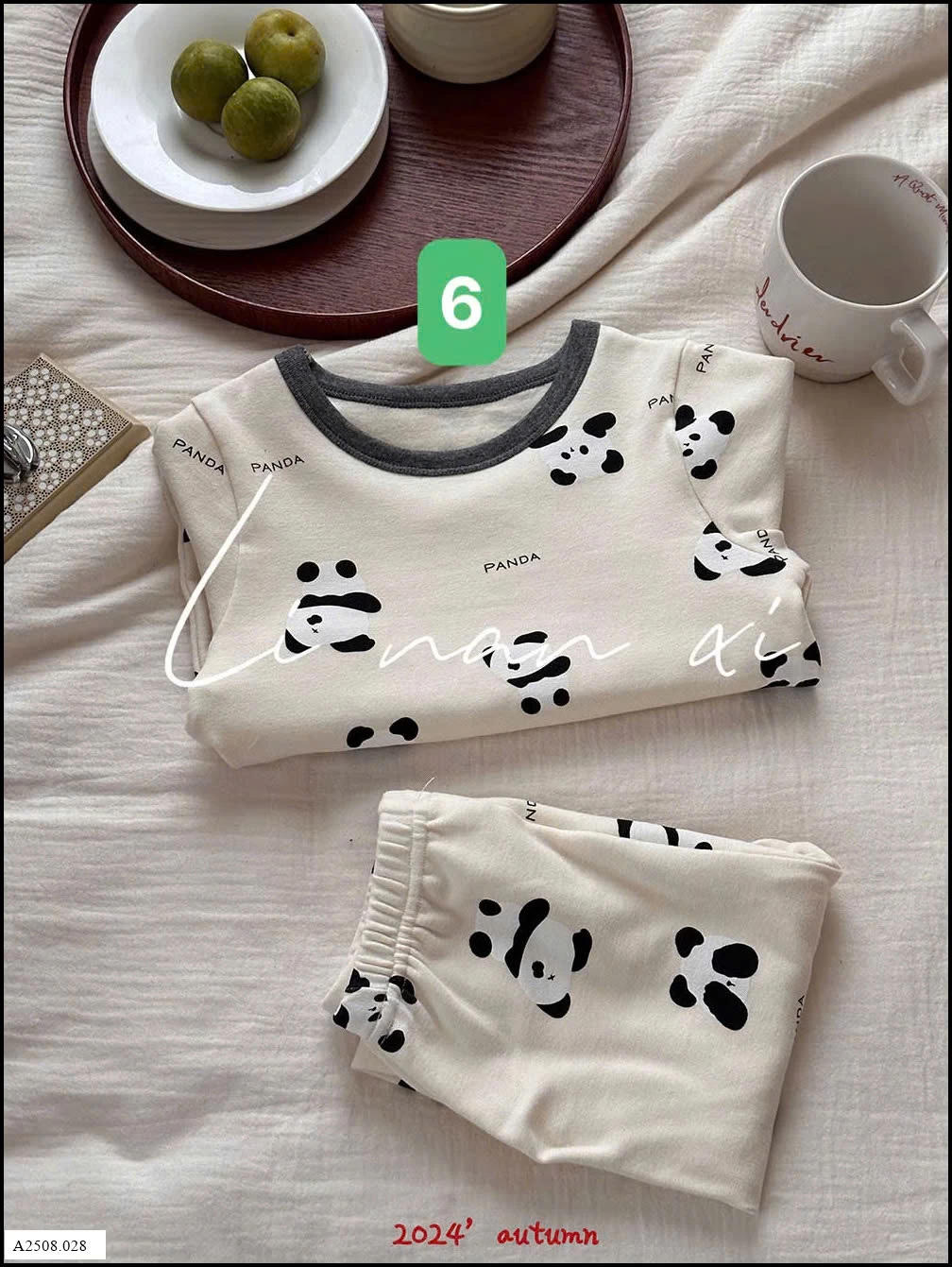 BỘ THU ĐÔNG MẶC NHÀ CHO BÉ   Giá sỉ 139k