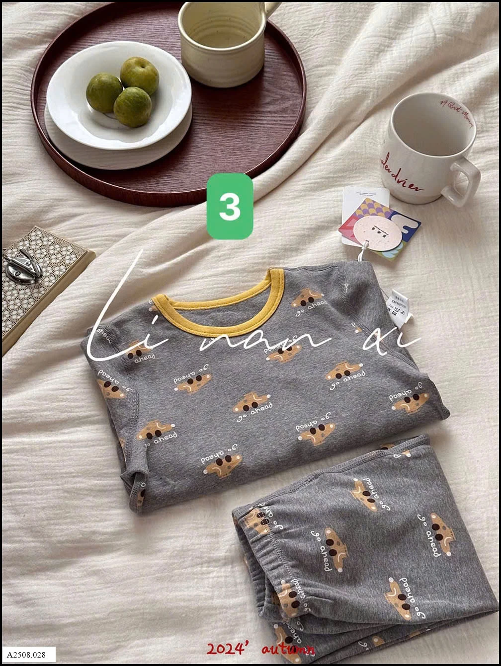 BỘ THU ĐÔNG MẶC NHÀ CHO BÉ   Giá sỉ 139k