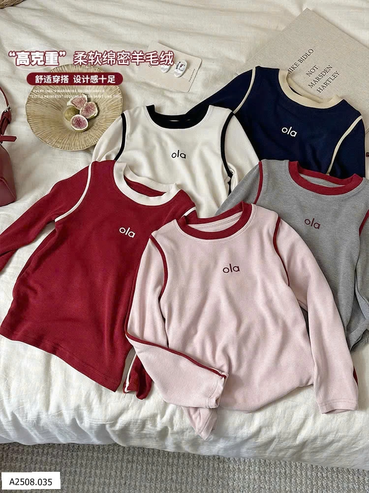 SET ÁO DÀI TAY MIX QUẦN PHỐI CẠP BG   Giá sỉ   áo: 118k  quần: 164k