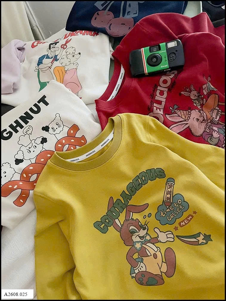 ÁO THUN DÀI TAY BG AMBB   Giá sỉ Sz 90-150 : 100k Sz 160-170: 118k