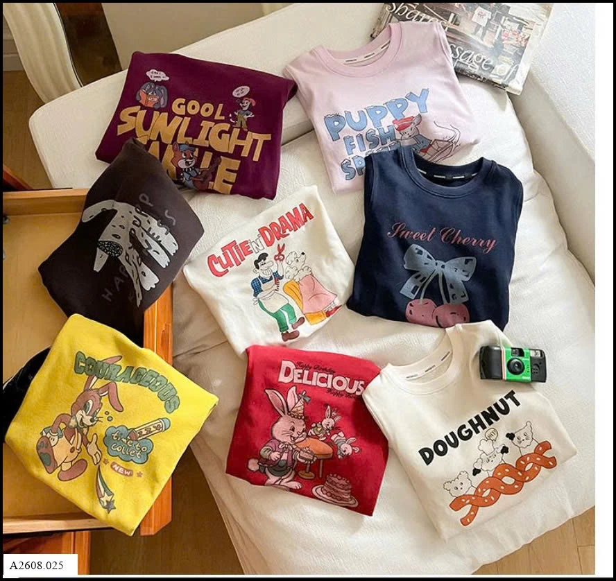 ÁO THUN DÀI TAY BG AMBB   Giá sỉ Sz 90-150 : 100k Sz 160-170: 118k