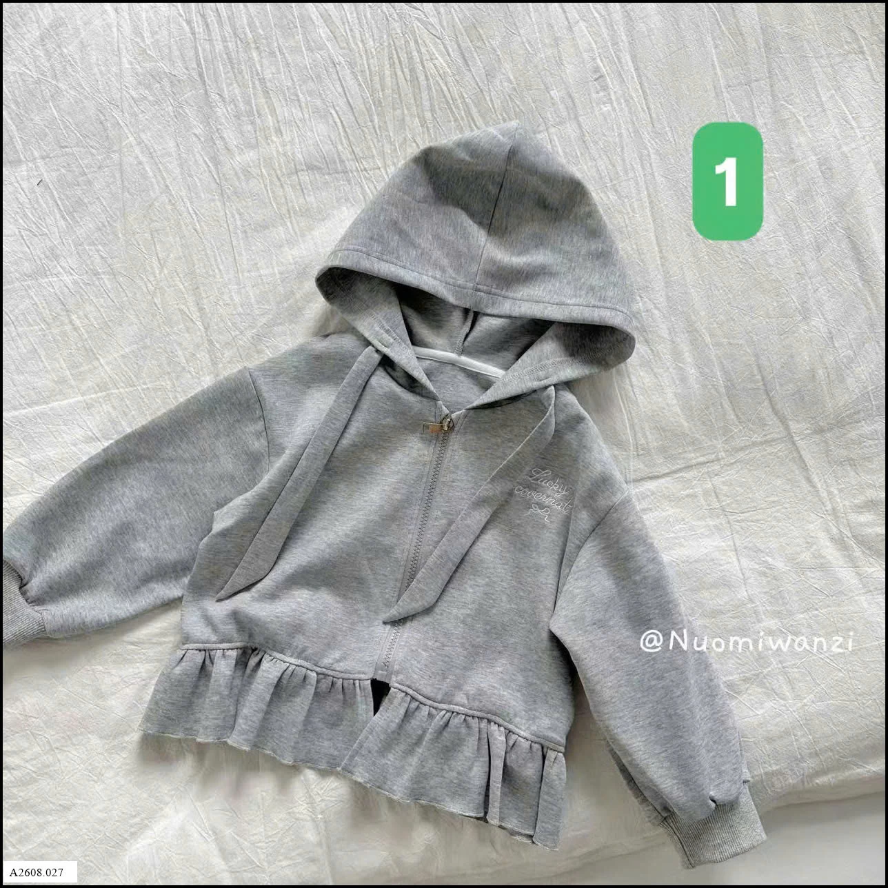 ÁO KHOÁC PHỐI GẤU BÈO BG   Giá sỉ sz 90-140: 167k  sz 150: 190k