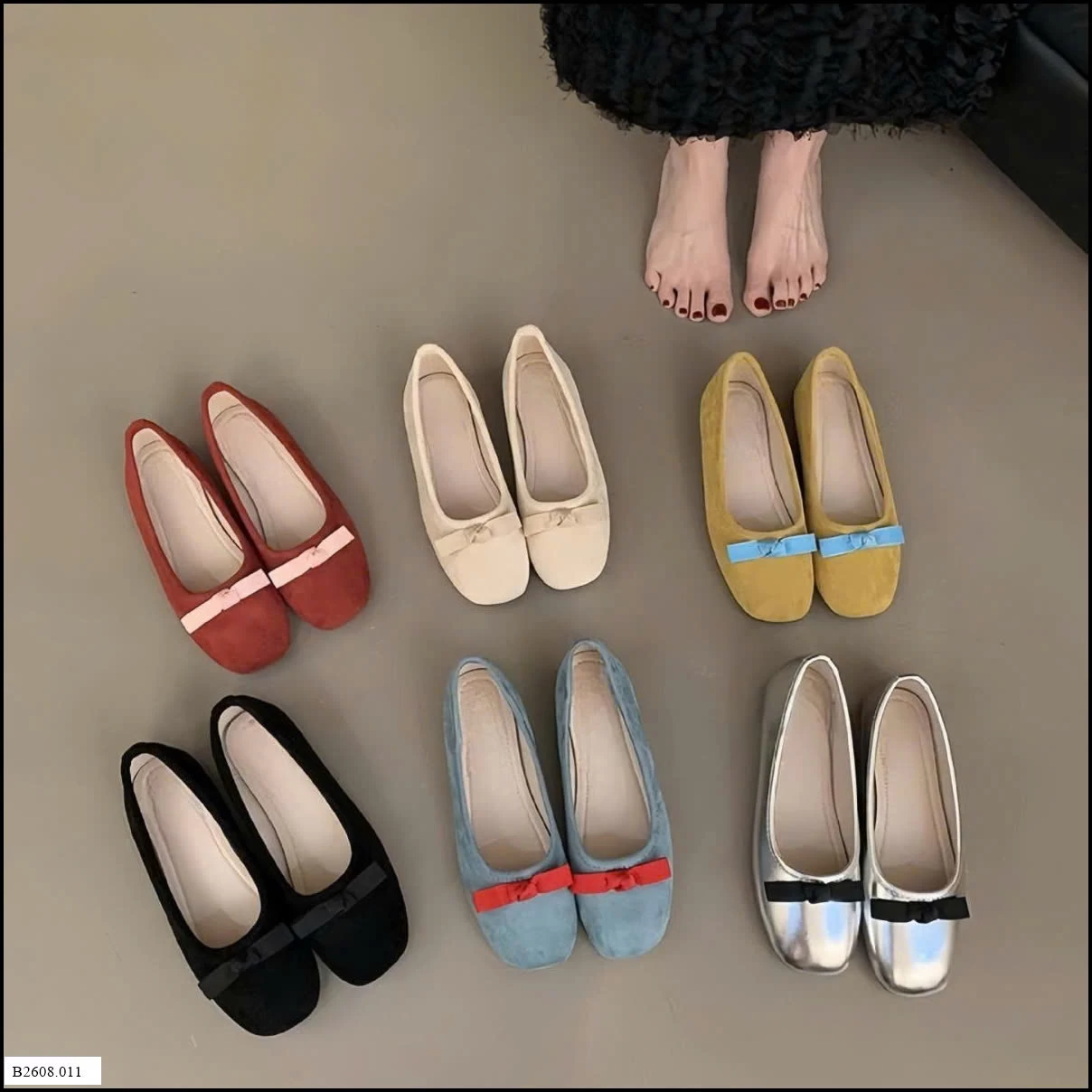 GIÀY BÚP BÊ NƠ NỮ  Giá sỉ 160k