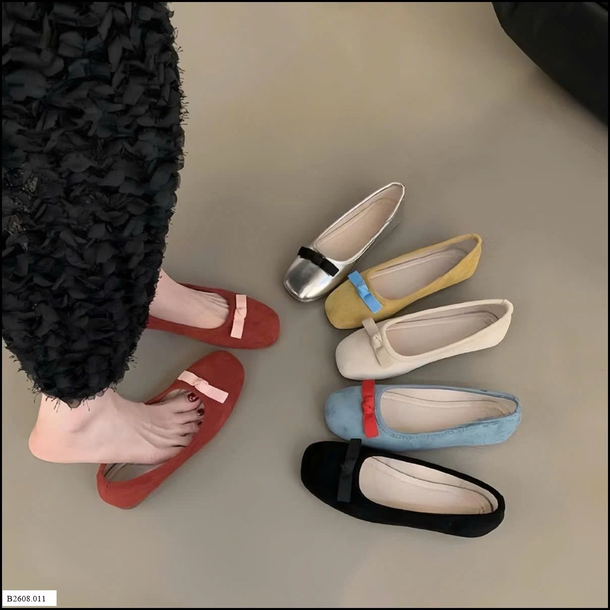 GIÀY BÚP BÊ NƠ NỮ  Giá sỉ 160k