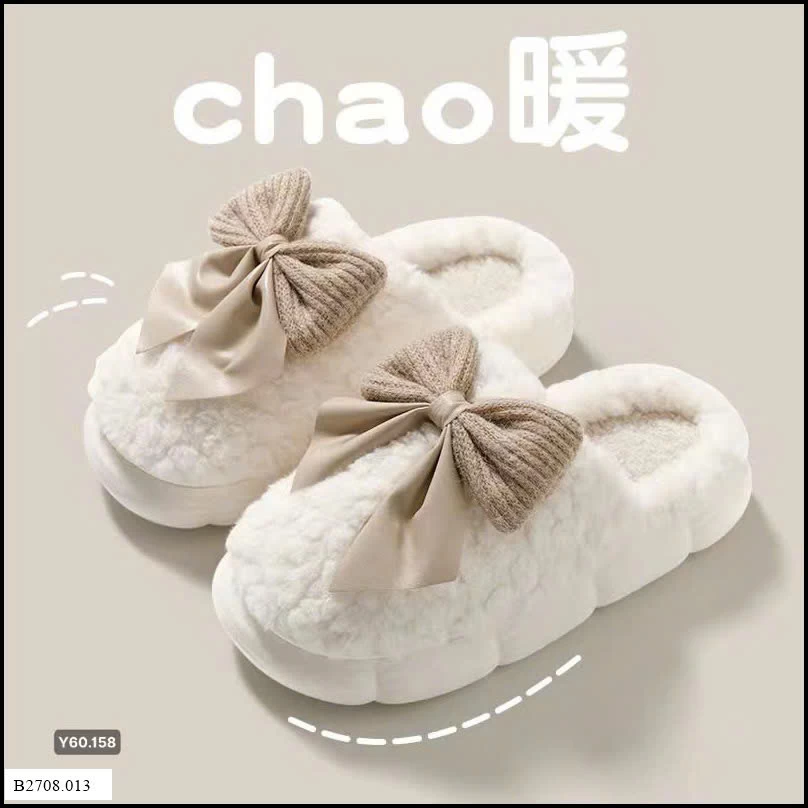Dép bông nữ mùa thu đông   Giá sỉ 47k /1 đôi