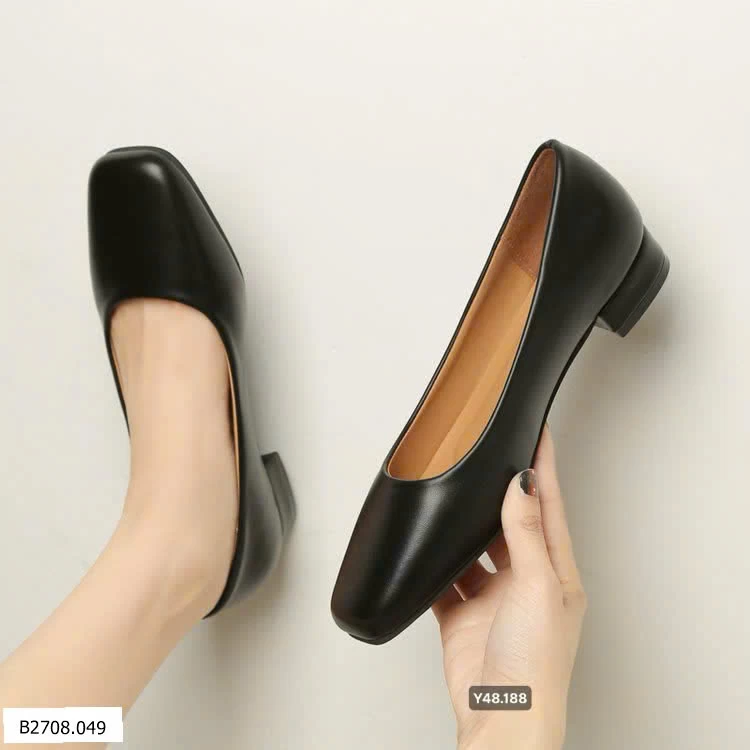 Giày đế mũi vuông   Giá sỉ 120k