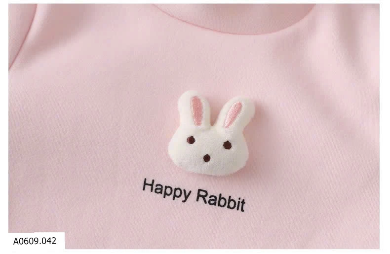 ÁO NỈ THỎ RABIT BÉ GÁI   Giá sỉ sz 80-110: 48k sz 120: 53k  sz 130: 56k  sz 140: 59k  sz 150: 62k