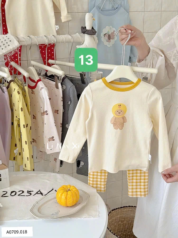 BỘ NGỦ HÀN CHO BÉ   Giá sỉ 138k