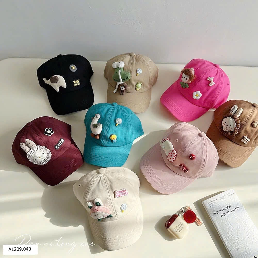 MŨ LƯỠI TRAI CUTE    Giá sỉ 88k