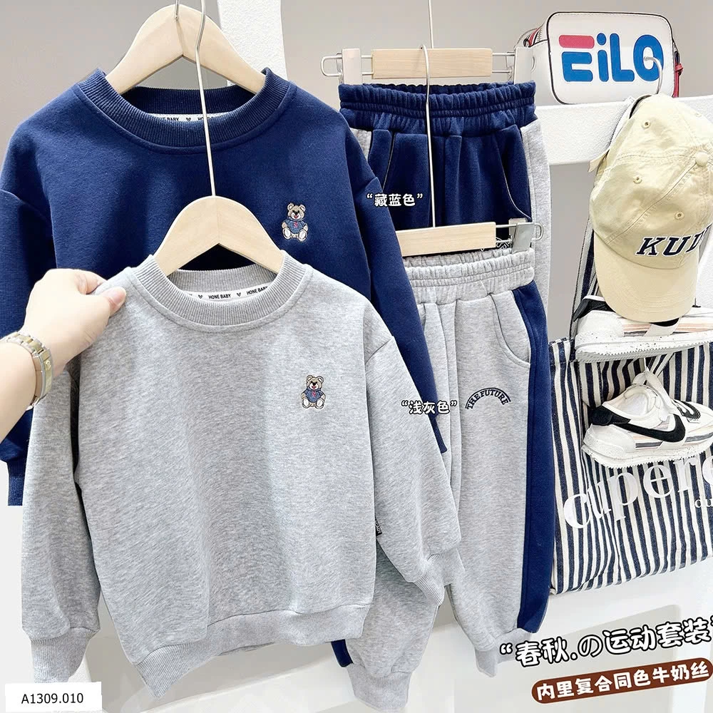 BỘ NỈ BÉ TRAI HÃNG KACADY NEW 2025   Giá sỉ 175k