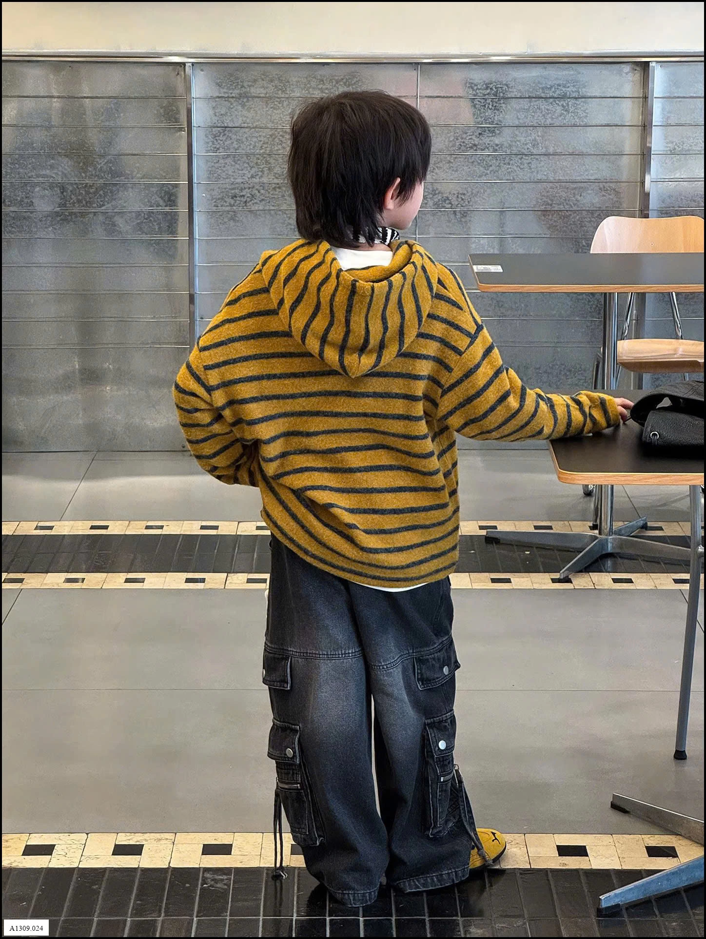 ÁO HOODIE KẺ NGANG BT Giá sỉ 214k