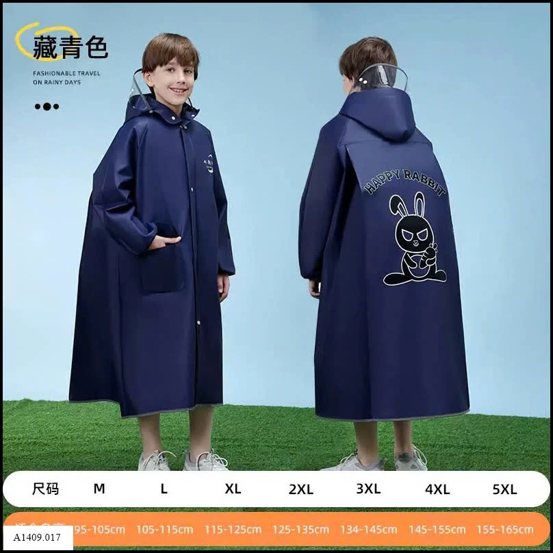 Áo mưa sz đại trẻ em siêu tiện lợi Giá sỉ 97k