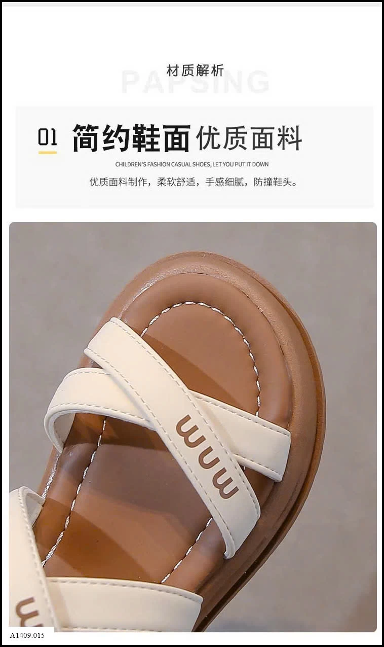 Sandal bé gái Giá sỉ  Sz 26-30 #125k Sz 31-36 #135k 