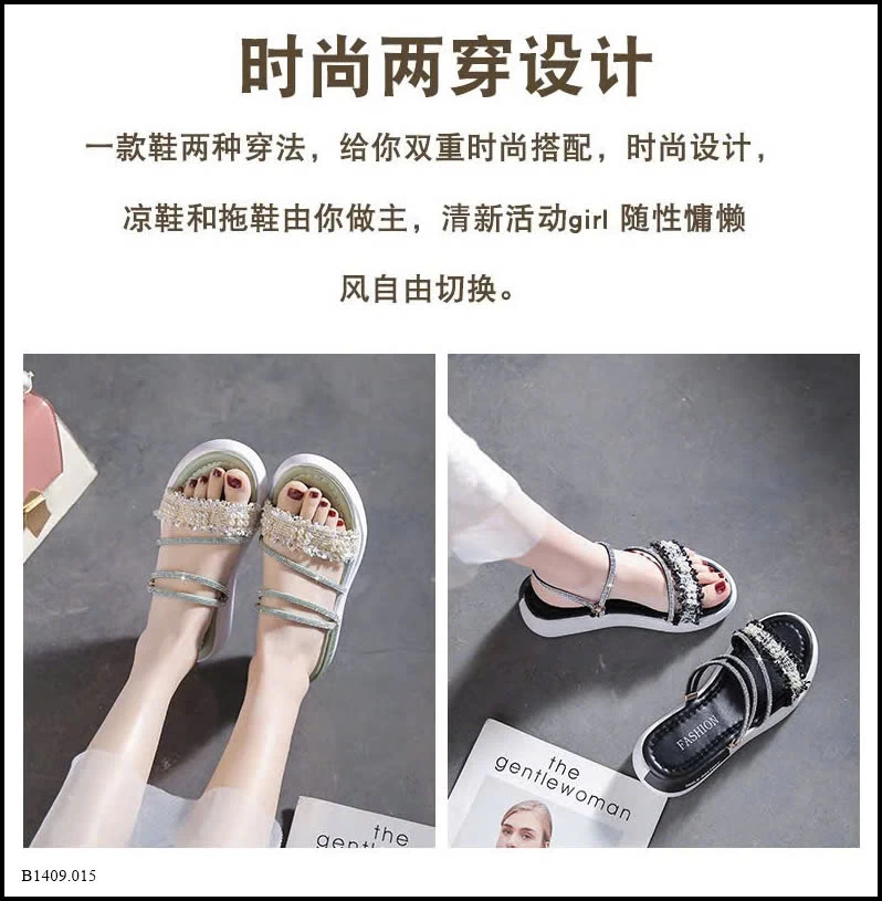 DÉP QUAI LẤP LÁNH MIX NGỌC Giá sỉ 121k