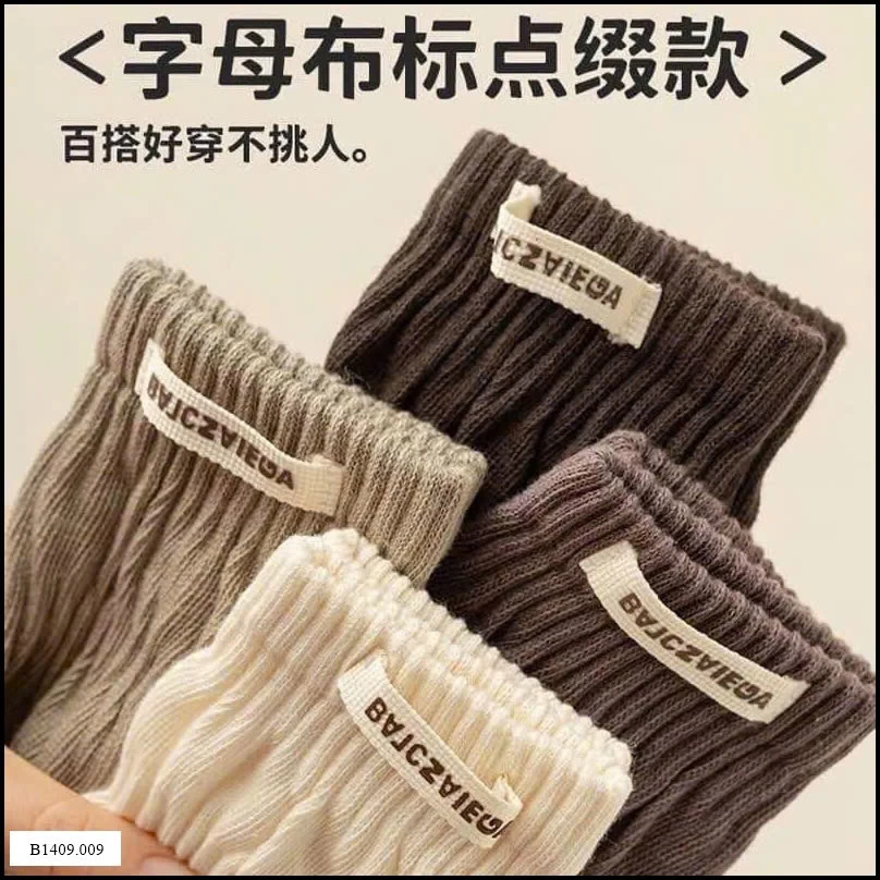 SET 6Đ TẤT ỐNG DÀI  Giá sỉ 59k/1 set 6đ mix màu