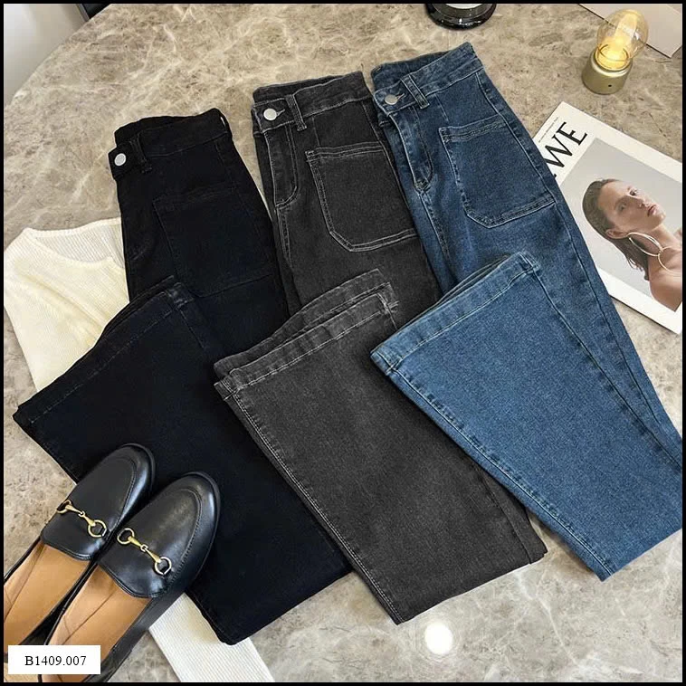 QUẦN JEAN ỐNG LOE NỮ Giá sỉ 156k