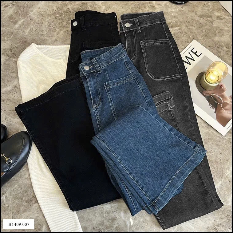 QUẦN JEAN ỐNG LOE NỮ Giá sỉ 156k