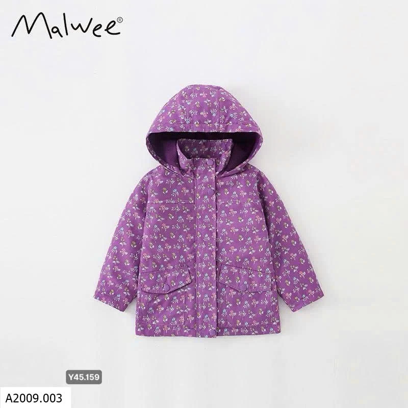 ÁO KHOÁC TRẺ EM MALWEE  Giá sỉ 205k