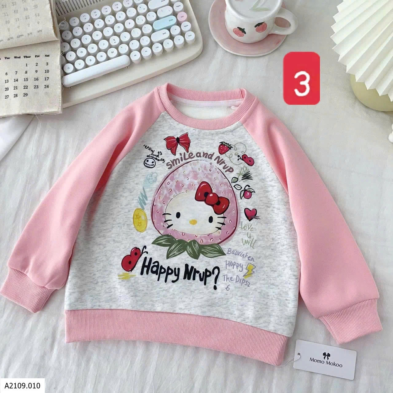 ÁO NỈ BÉ GÁI   Giá sỉ 106k