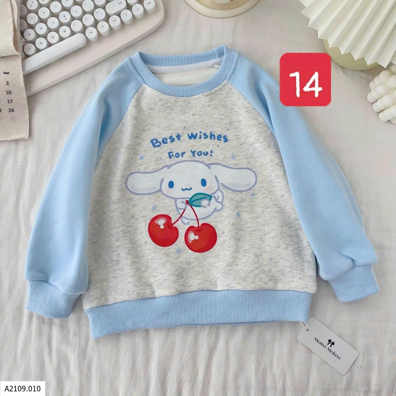 ÁO NỈ BÉ GÁI   Giá sỉ 106k