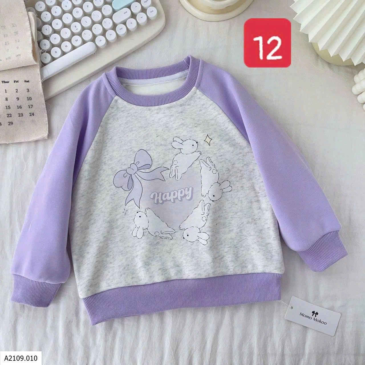 ÁO NỈ BÉ GÁI   Giá sỉ 106k