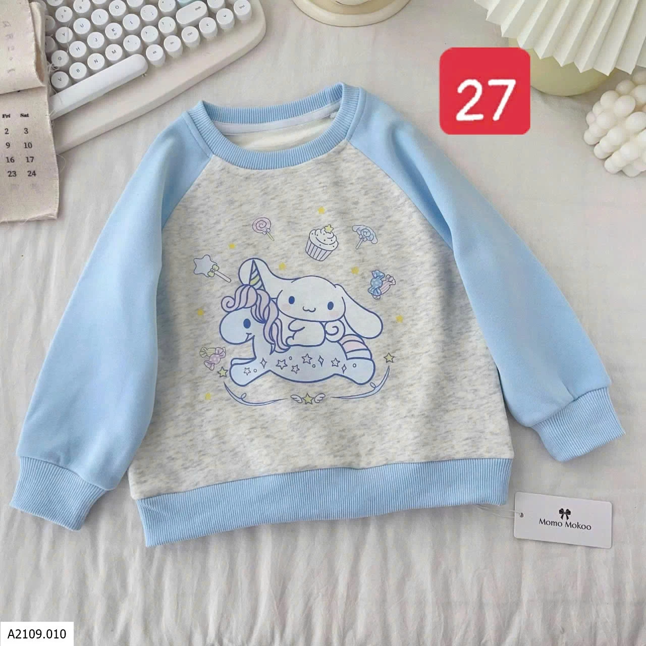 ÁO NỈ BÉ GÁI   Giá sỉ 106k