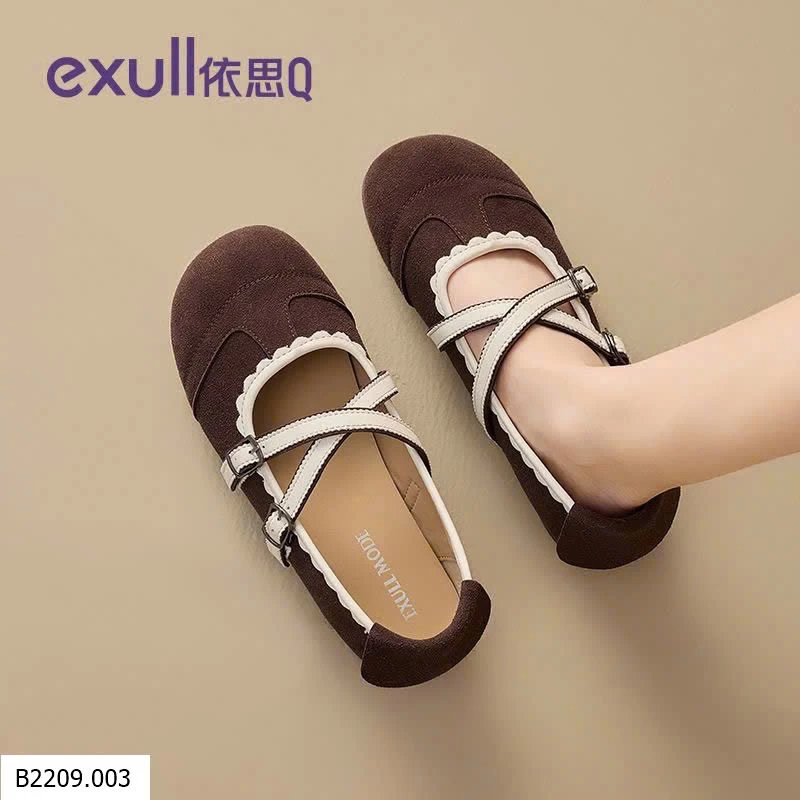 GIÀY DÁNG BA LÊ NỮ HÃNG EXULL   Giá sỉ 256k