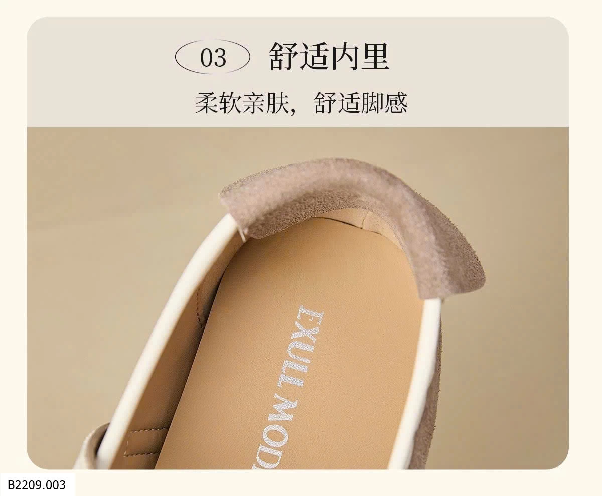 GIÀY DÁNG BA LÊ NỮ HÃNG EXULL   Giá sỉ 256k