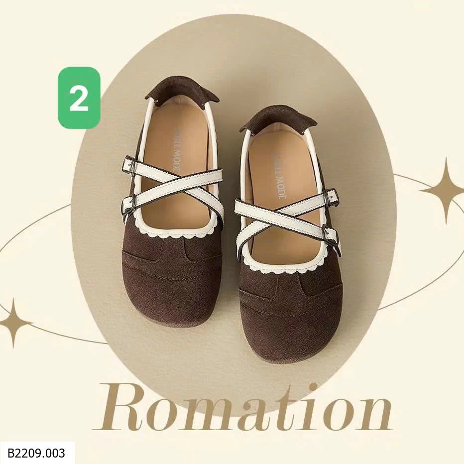 GIÀY DÁNG BA LÊ NỮ HÃNG EXULL   Giá sỉ 256k