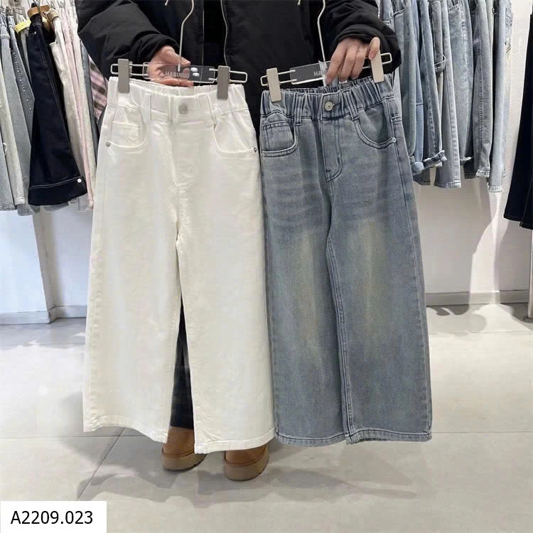 QUẦN JEANS NƠ BÉ GÁI   Giá sỉ 150k