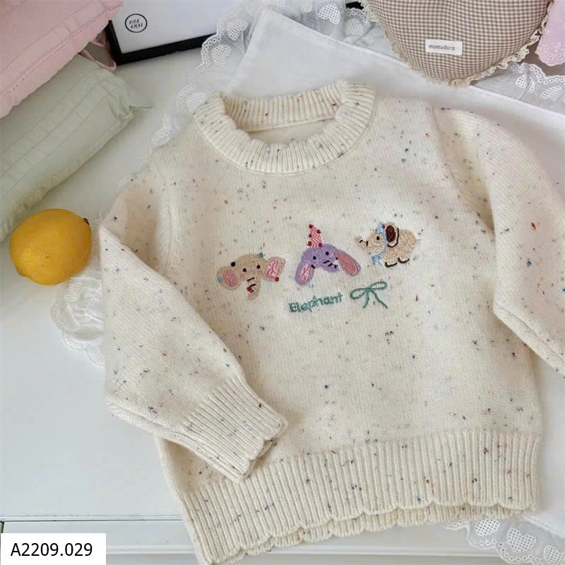 ÁO LEN VIỀN BÈO CHO BÉ   Giá sỉ 148k