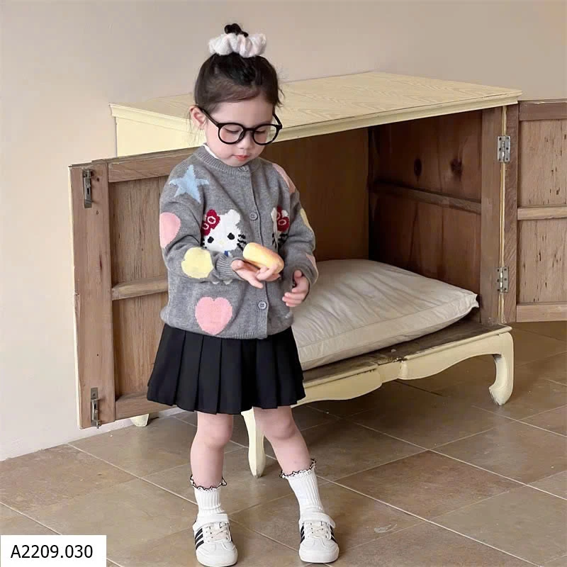 ÁO LEN CARDIGAN KITTY   Giá sỉ 149k