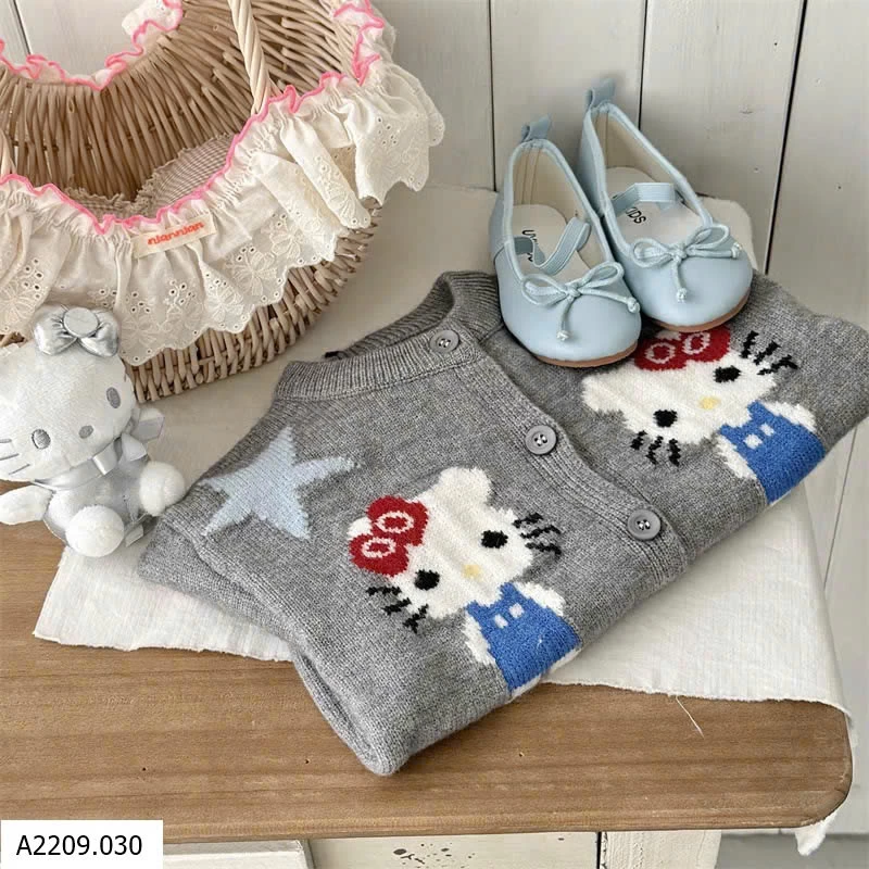 ÁO LEN CARDIGAN KITTY   Giá sỉ 149k