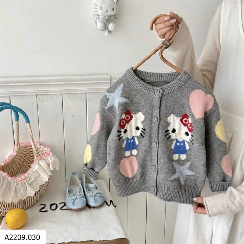 ÁO LEN CARDIGAN KITTY   Giá sỉ 149k
