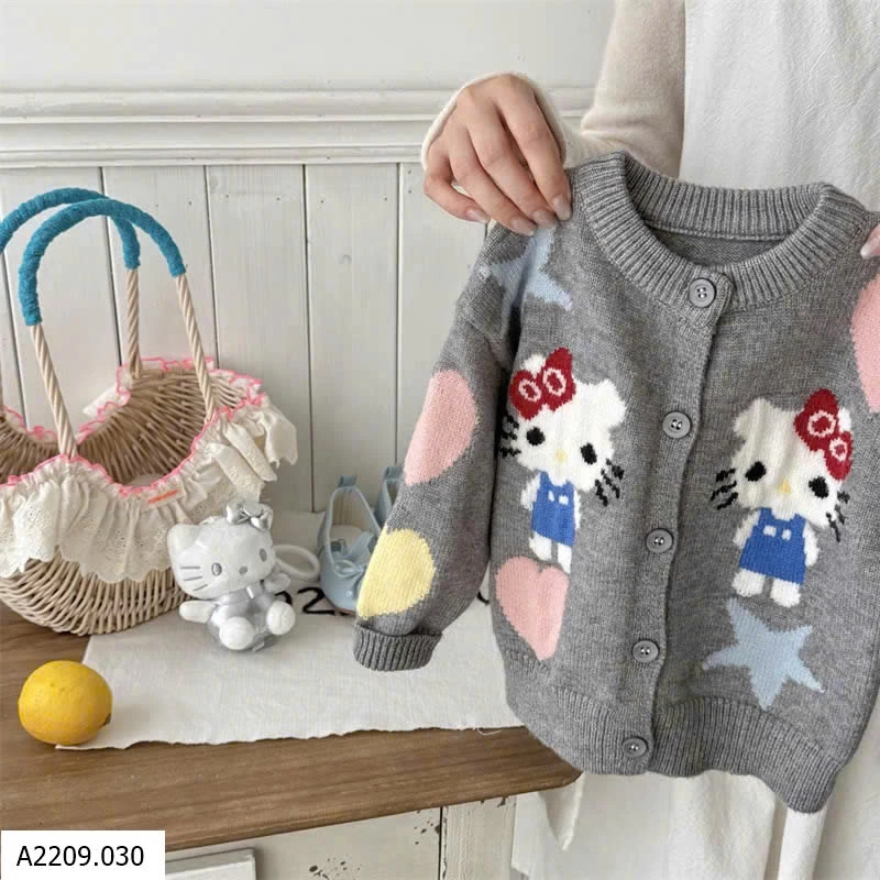ÁO LEN CARDIGAN KITTY   Giá sỉ 149k