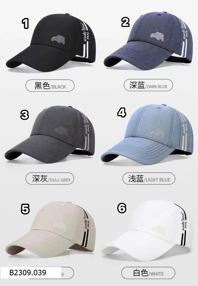 MŨ LƯỠI TRAI JEEP NAM NỮ   Giá sỉ 79k