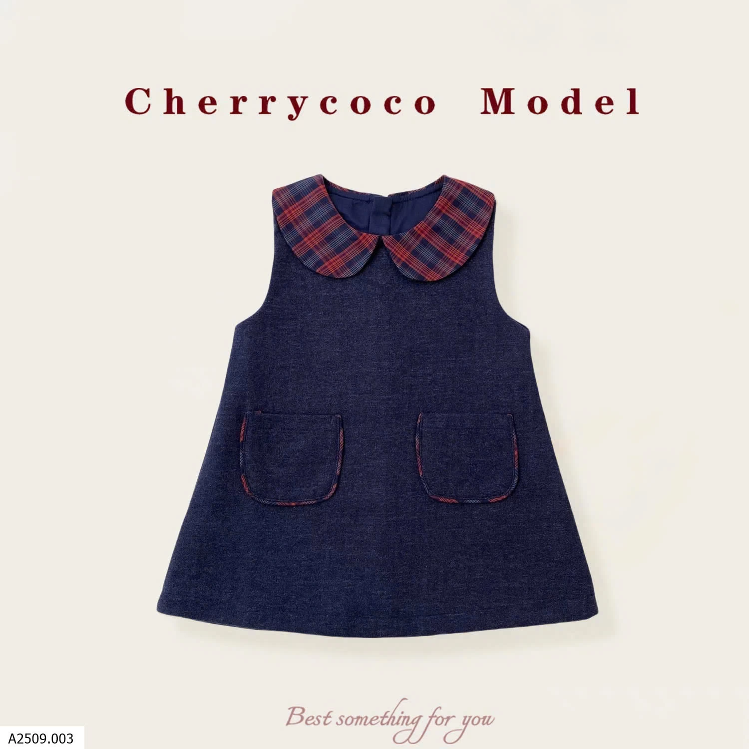 SÉT CARDIGAN ĐẦM JEANS CHERRYCOCO   Giá sỉ 310k