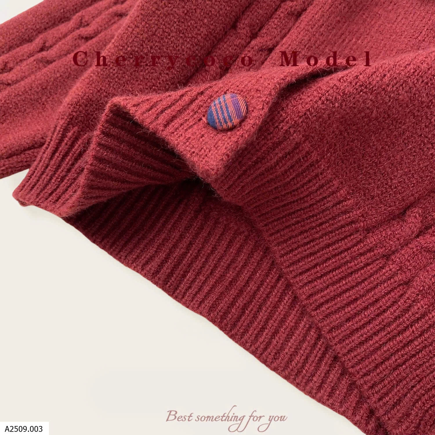SÉT CARDIGAN ĐẦM JEANS CHERRYCOCO   Giá sỉ 310k