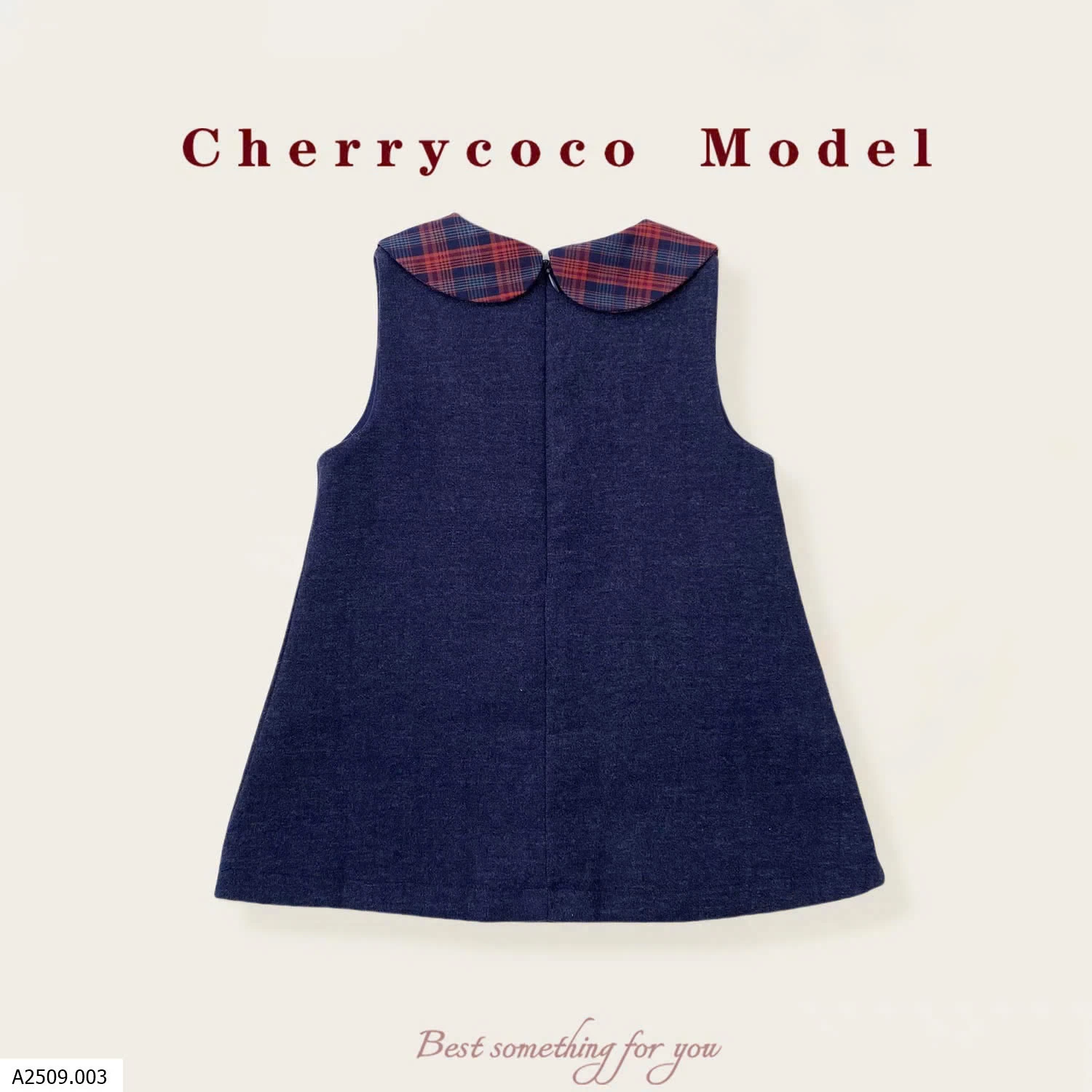 SÉT CARDIGAN ĐẦM JEANS CHERRYCOCO   Giá sỉ 310k
