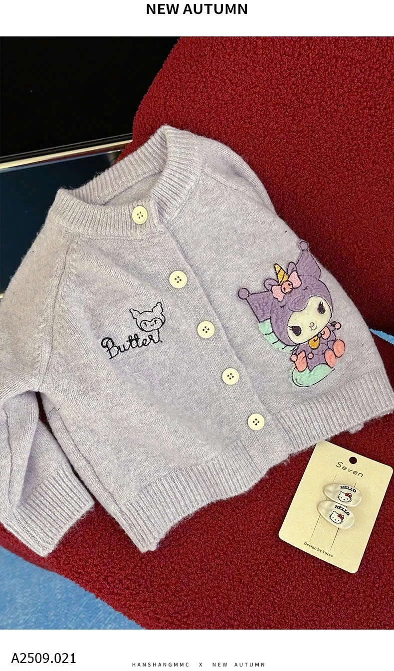 ÁO CARDIGAN LEN CHO BÉ Giá sỉ 186K