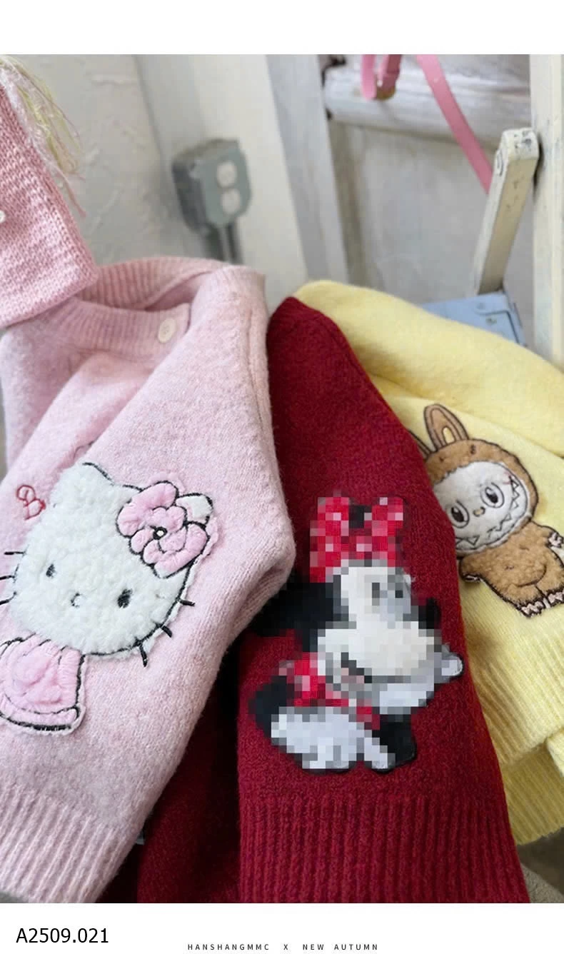 ÁO CARDIGAN LEN CHO BÉ Giá sỉ 186K