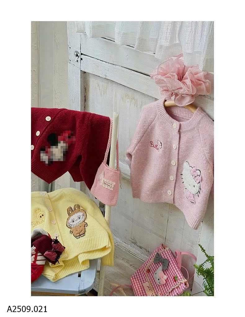 ÁO CARDIGAN LEN CHO BÉ Giá sỉ 186K
