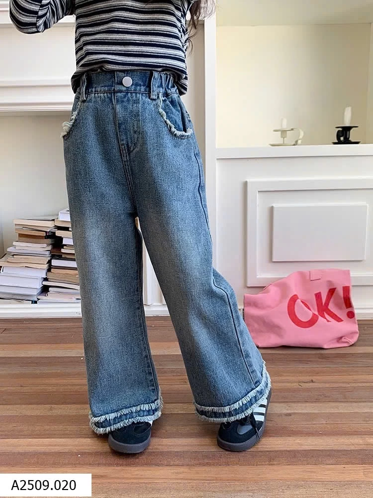 QUẦN JEAN SUÔNG AMBB BG Giá sỉ 152K